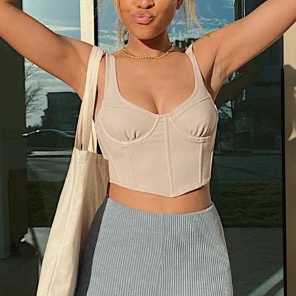 Grey Bandit Corset tank